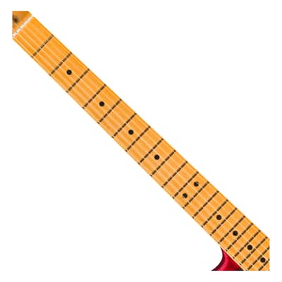 Used Fender American Ultra II Stratocaster - Sinister Red w/Maple FB image 3