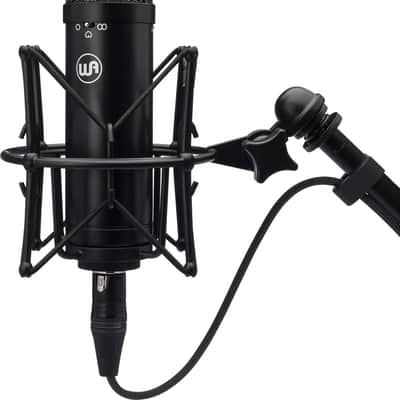 Warm Audio WA-47jr Large Diaphragm Condenser Microphone, Black image 6