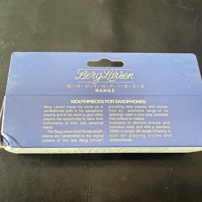 Berg Larsen  Alto Saxophone Mouthpiece Stainless Steel 100/ 2SMS - Open Box image 3