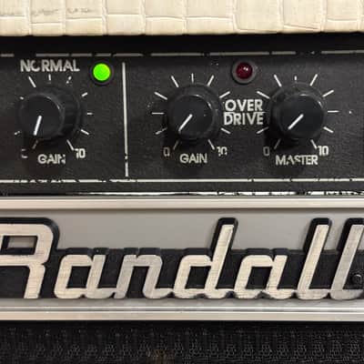 Randall RG50 112 Snakeskin Tolex w/ JAGUAR 12" RES-80 Speaker Great Condition image 7