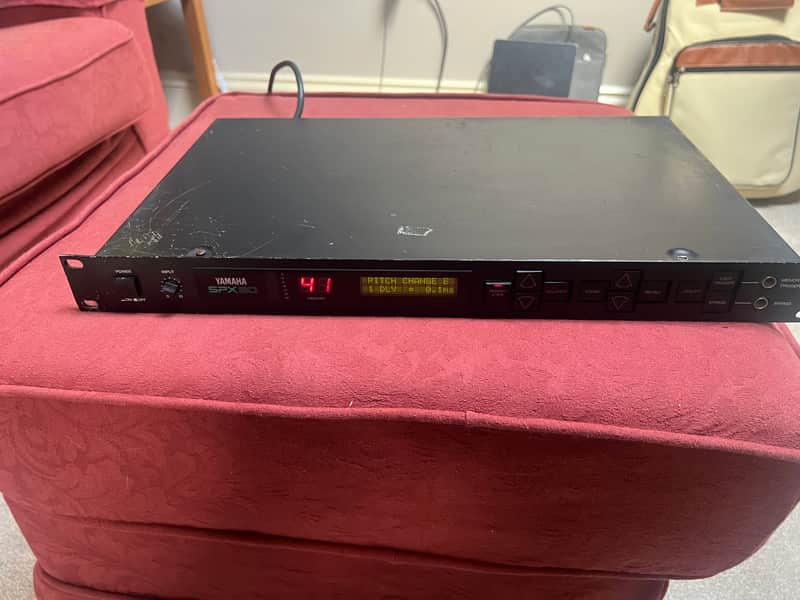 Yamaha SPX90 Digital Sound Processor 1980s - Black image 1