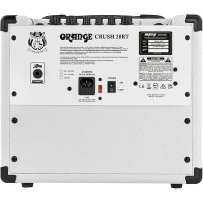 Orange Limited-Edition Orianthi Crush 20RT 20-Watt 1x8" Guitar Combo Amplifier - Orianthi White image 5