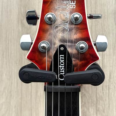 PRS SE Custom 24-08 Quilt 2025 Charcoal Cherry Burst image 5