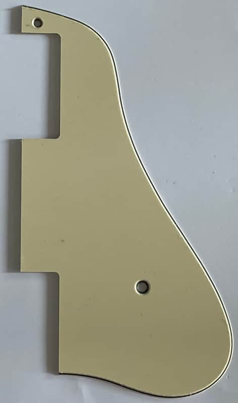 3 Ply Vintage Yellow  Pickguard Fits Epiphone ES-339 Style Guitar Pickguard Scratch Plate image 1