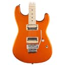 Charvel Super Stock SD1 FR Electric Guitar - Sunset Orange Flake