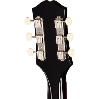 Epiphone Blues King Studio Acoustic Electric Guitar - Ebony image 5