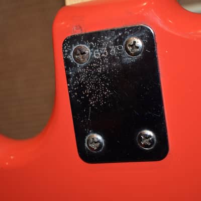 Vintage 1960s Watkins Wem Rapier 33 Solid Body Red Guitar w/ OHSC & Strap image 12