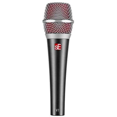 sE Electronics V7 Handheld Supercardioid Dynamic Microphone Black image 1