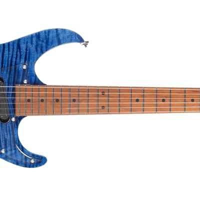 NEW!!!! Vola OZ RV TNC Electric Guitar Sapphire Blue Gloss image 1