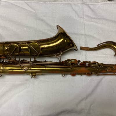 "The Martin" Tenor Saxophone 1954 - Brass Lacquer image 3