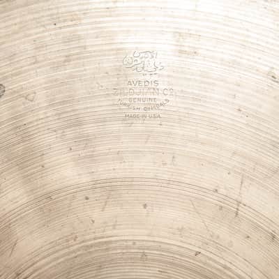 Vintage Zildjian 15" Light Crash 1960's Short Stamp 945g image 3