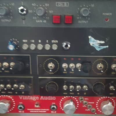 Revive Audio Custom Discrete 2-Channel API-Style Mic Preamp (312 / 2520 Clone) - Black image 5