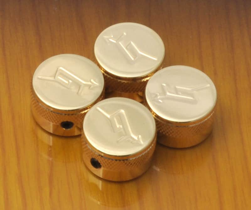4-Gold Gretsch Knobs 6mm image 1