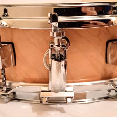 MARTIAL PERCUSSION WARRIOR SERIES MAPLE 14" SNARE DRUM W/ RINGS 2025 - NAT MAPLE LACQUER-FREE SHIP TO C-USA image 6