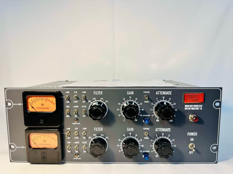 Mystery Magicians M808A Dual Channel Valve Microphone Preamp image 1