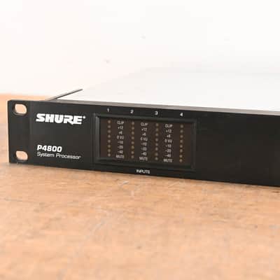 Shure P4800 4x8 Digital Signal Processor CG01TXB image 4