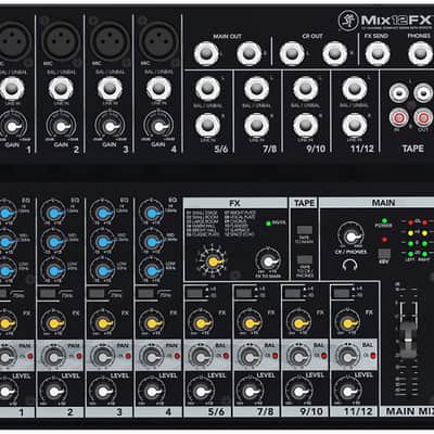 Mackie MIX12FX 12-Channel Compact Mixer With Effects image 2