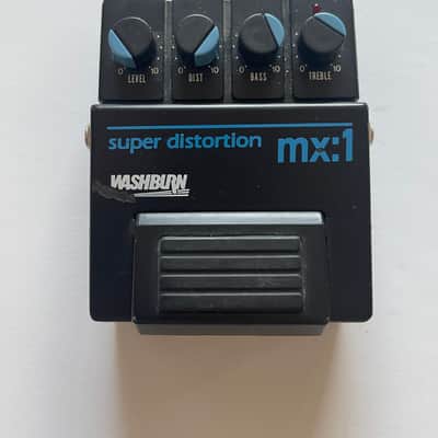 Washburn MX:1 Super Distortion High Gain Rare Vintage Guitar Effect Pedal image 1