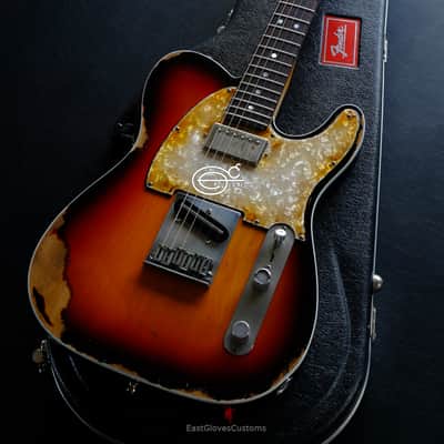 Fender American Deluxe Telecaster Sunburst Made in USA Heavy Aged Relic (RARE) image 1