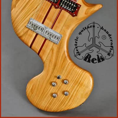 Custom REK Portato Guitar two-handed tapping touch. Like a doubleneck double neck Chapman Stick image 8