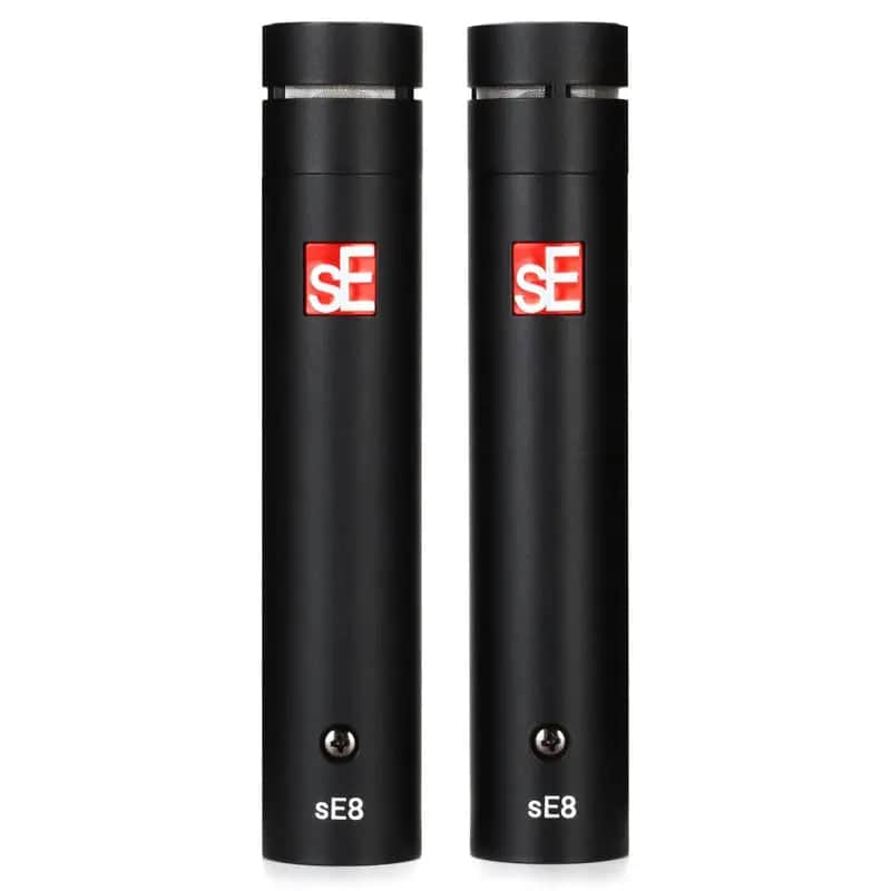 sE Electronics sE8 Small Diaphragm Cardioid Condenser Microphones Matched Pair image 1