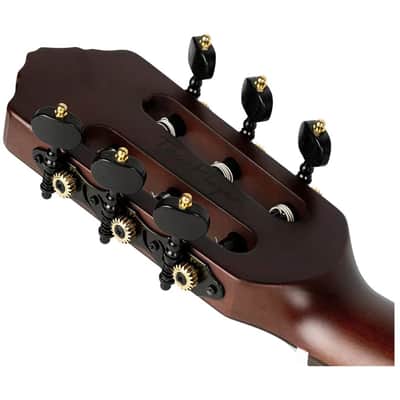 Ortega Guitars RTPSTD-NAT TourPlayer Series Thinline A/E Nylon image 5