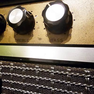 Pearl SS-101 100W Solid State Guitar Combo Amp 1970s w/ Original Aluminum Case image 13