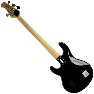 Ernie Ball Music Man StingRay 4-String Bass + Hipshot BT1 - Black image 8