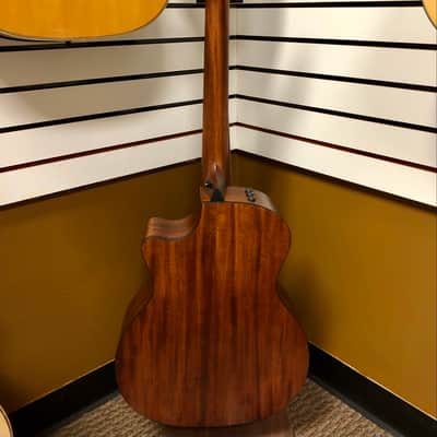 Taylor 324ce Baritone-6 LTD Tropical Mahogany Top & Neck, West African Crelicam Ebony Fretboard with Case image 12