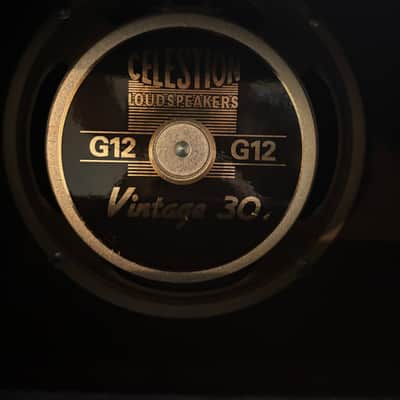 Harley Benton G112 Vintage 1x12 Cab - Black - Celestion Vintage 30 image 7