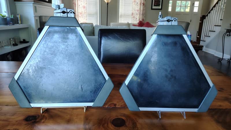 Two Roland PD-20 Drum Triggers 1980's - Black image 1