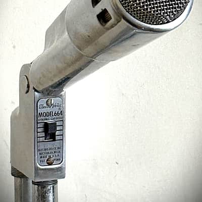 Vintage 1st Generation Electro Voice 664 Dynamic Microphone-1960's (SN-15985) image 3