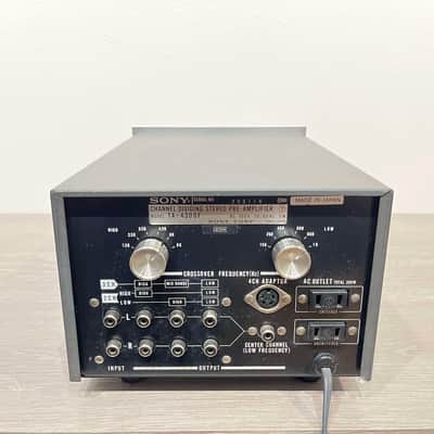 Sony TA-4300F Channel Dividing Stereo Preamplifier | Reverb