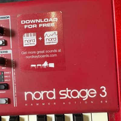 Nord Stage 3 88 88-key Hammer-Action keyboard Piano/Synth RevB //ARMENS// image 5