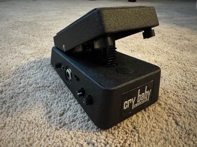 Dunlop CBM535AR 535Q Auto-Return Mini Cry Baby Wah 1994 - Present - Black image 1