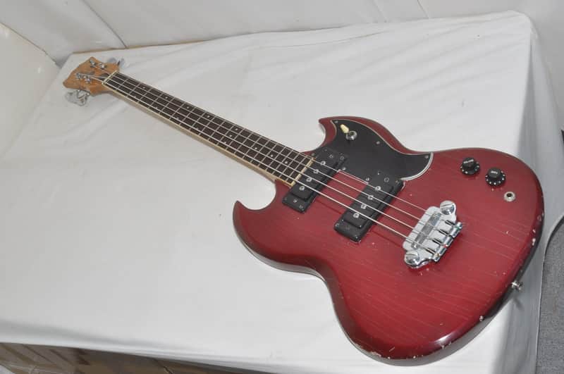 MOSRITE AVENGER CUSTOM SG BASS Electric Guitar Ref. No 7612 image 1