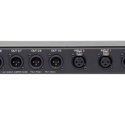 Whirlwind DA2 Audio Distribution Amplifier for Line Levels with Headphone Out image 2