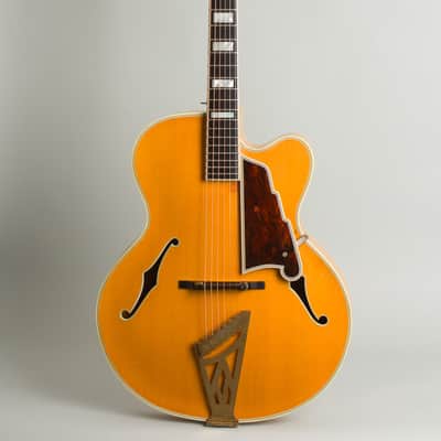 D'Angelico Excel Cutaway Arch Top Acoustic Guitar (1960), ser. #2117, original brown hard shell case. image 1