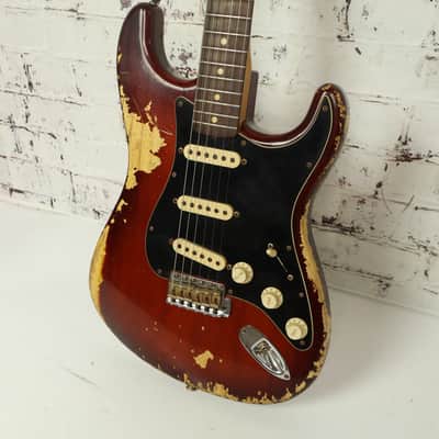 Fender Custom Shop 62 Stratocaster Heavy Relic Violin Burst 2009 image 4
