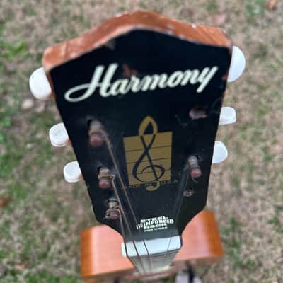 Harmony H165 Grand Concert 1958 - 1971 - Natural. DFW local pickup image 4