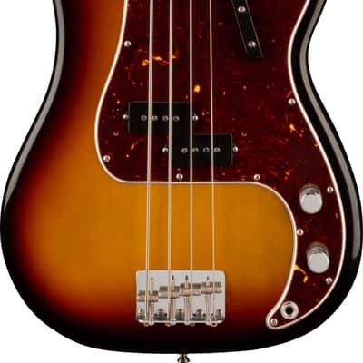Fender American Vintage II 1960 Precision Electric Bass Rosewood Fingerboard, 3-Color Sunburst image 1