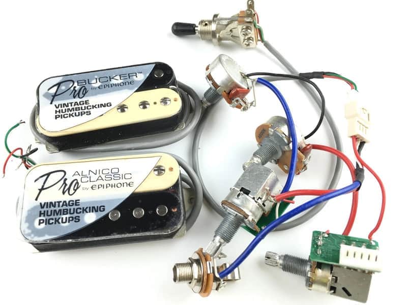 Epiphone ProBuckers Alnico Humbucker Pickups with Wiring Harness Kit image 1