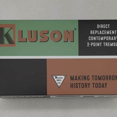 Aged Relic Nickel Kluson 2 Post Steel Block Tremolo Bridge image 4