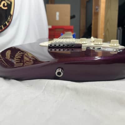 Fender Standard Stratocaster Strat Electric Guitar- Wine Red image 18