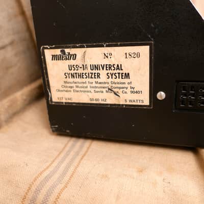 Maestro USS-1 Universal Synthesizer System 1970's image 6