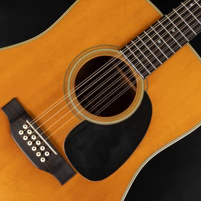 1973 Martin D12-28 - Natural | USA Vintage All Solid Iconic 12-String Dreadnought Acoustic Guitar David Gilmour Pink Floyd | Case image 19