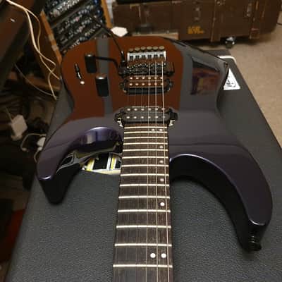RARE Jackson Dinky Pro Reverse Purple DK2 Japan MIJ German Floyd Rose Professional Guitar OHSC image 15