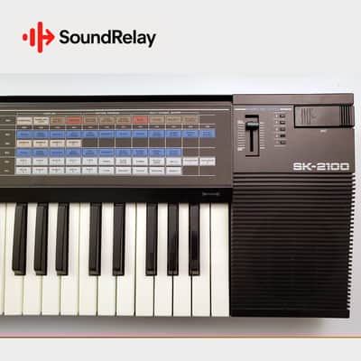 Casio SK-2100 - Sampling Keyboard - Collector Set - Tested
