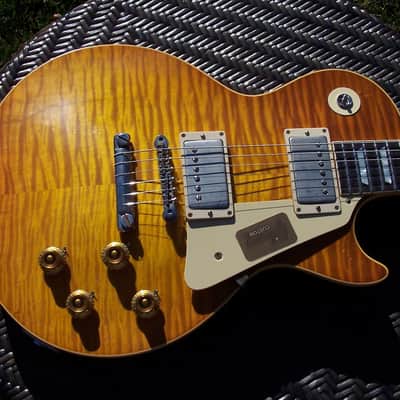 2015 Gibson Collectors Choice #33 60 Les Paul Jeff Hanna Burst True Historic Big Time  Wavy Top image 1