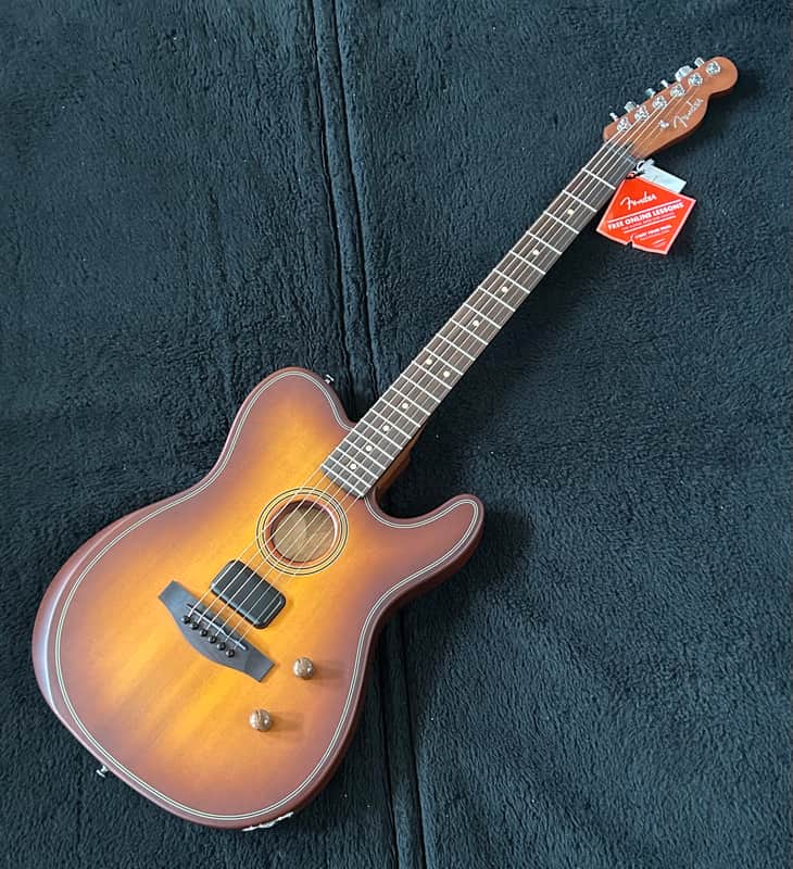 Fender Acoustasonic Standard Telecaster 2025 - Honeyburst / 4lbs. 9.3oz. #IWF25004107 image 1
